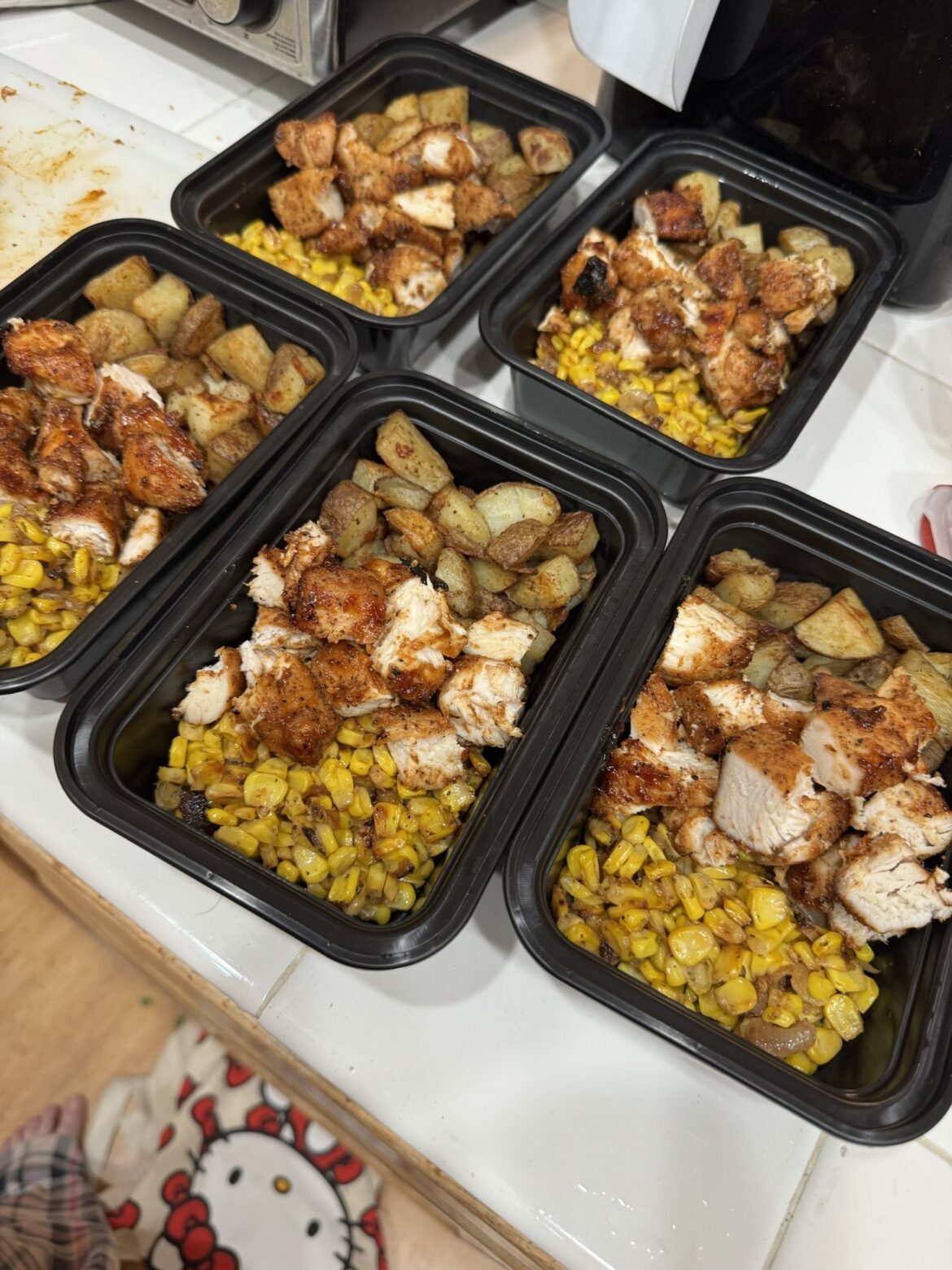 Big meal prep for 7 straight work days (and some for BG) Big meal prep for 7 straight work days (and some for BG)