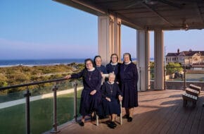 A group of nuns at Villa Maria by the Sea in Stone Harbor
