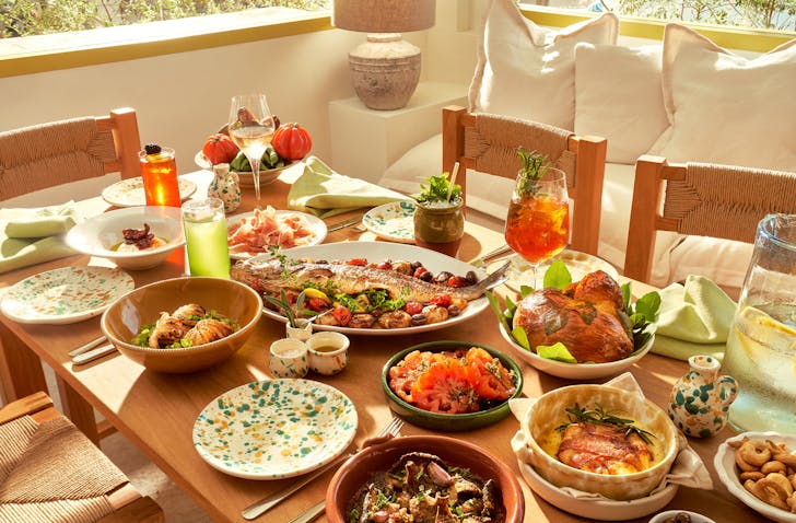 A selection of dishes from Fico