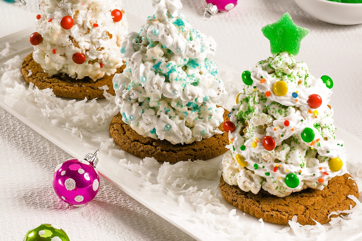 Popcorn Christmas Trees Recipe (Dairy-Free Version with Allergy-Friendly, Gluten-Free and Vegan Options)