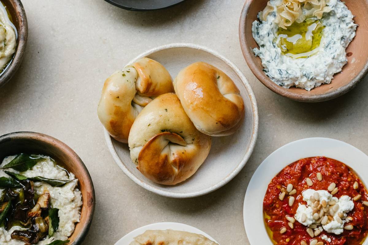 greek food served at oma