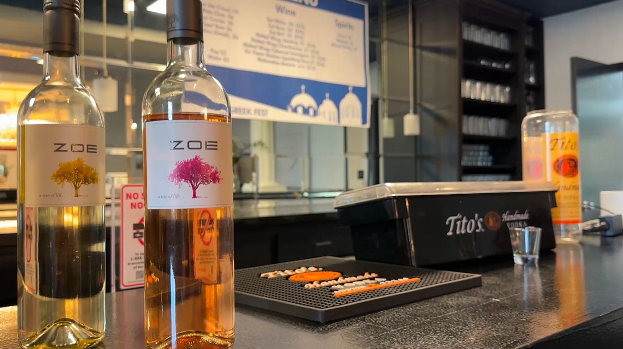 The festival features wine imported from Greece and a local winery, Moshos said.