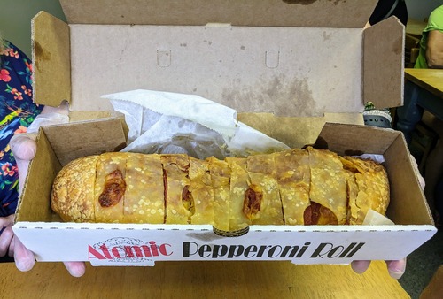 Sunseri's Pepperoni roll