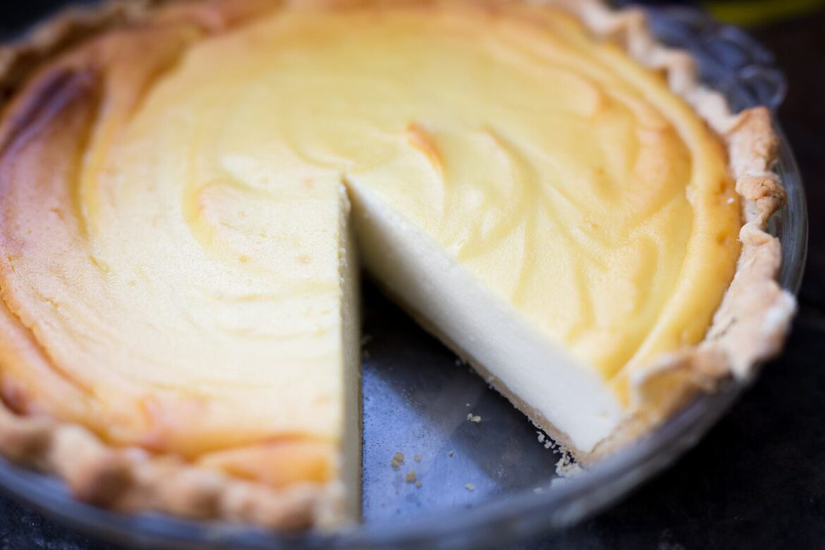 Leticia Farrice adapted a recipe from the Natick Sons of Italy cookbook (published in 2005) for her Easter ricotta pie.
