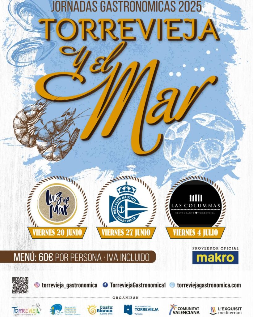Jornadas gastronómicas Torrevieja y el mar 2025