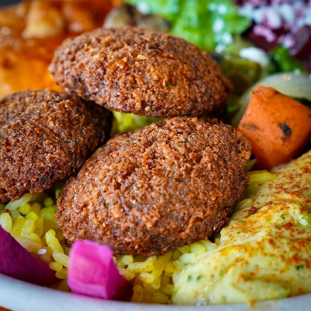 Vegan dish from Mr. Kabob Xpress
