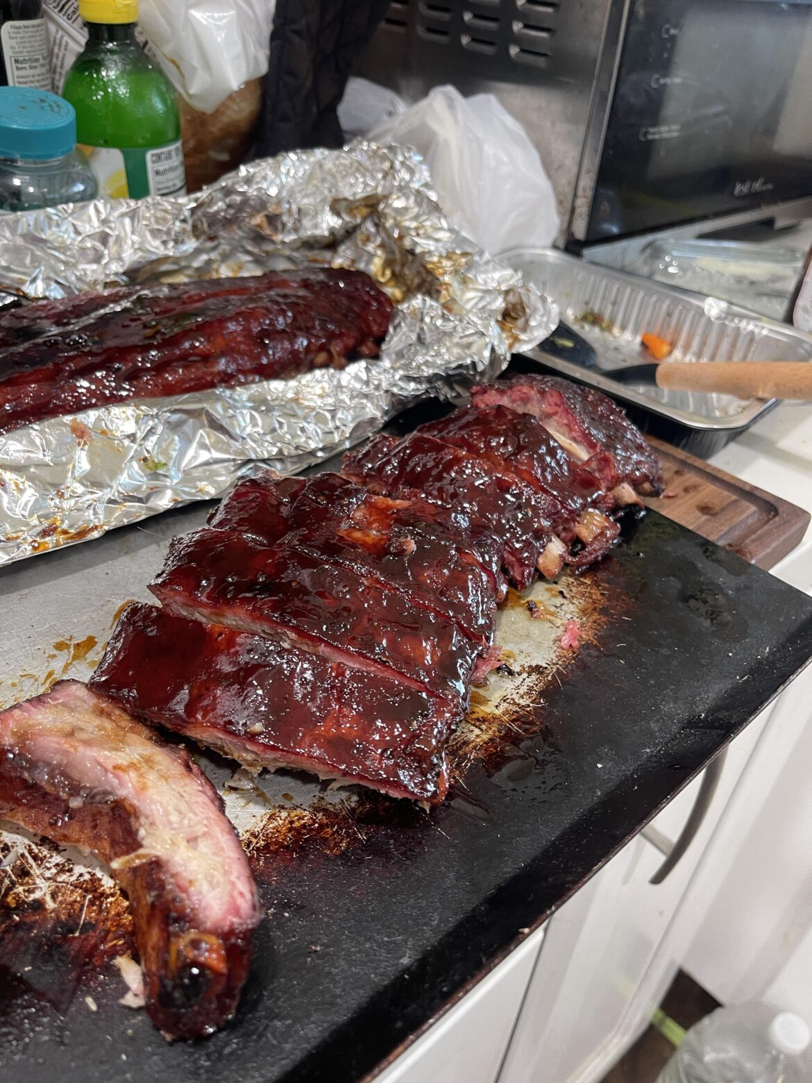 Did some baby backs this afternoon!