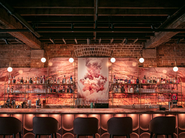the bar at Lana