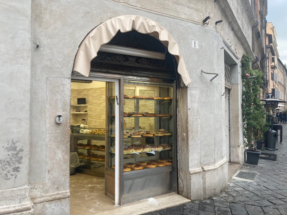Boccione’s humble exterior belies a historic bakery and cultural institution.
