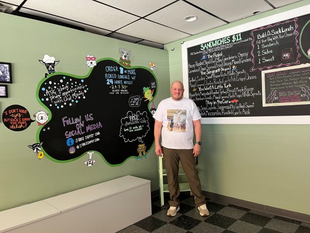 Sam's Supper Club opened in 2023. Owner and chef Sam Boccuti creates homemade catering-style dishes. The business also runs as a sandwich shop. All menu items are created and cooked by Boccuti. (Clara Wicinski -- The Morning Journal)