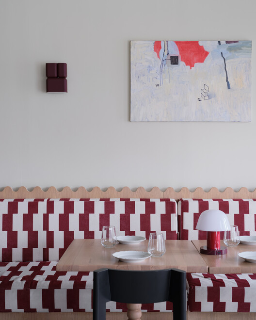 Pasta La Vista Bistro / NAAW - Interior Photography, Table, Chair