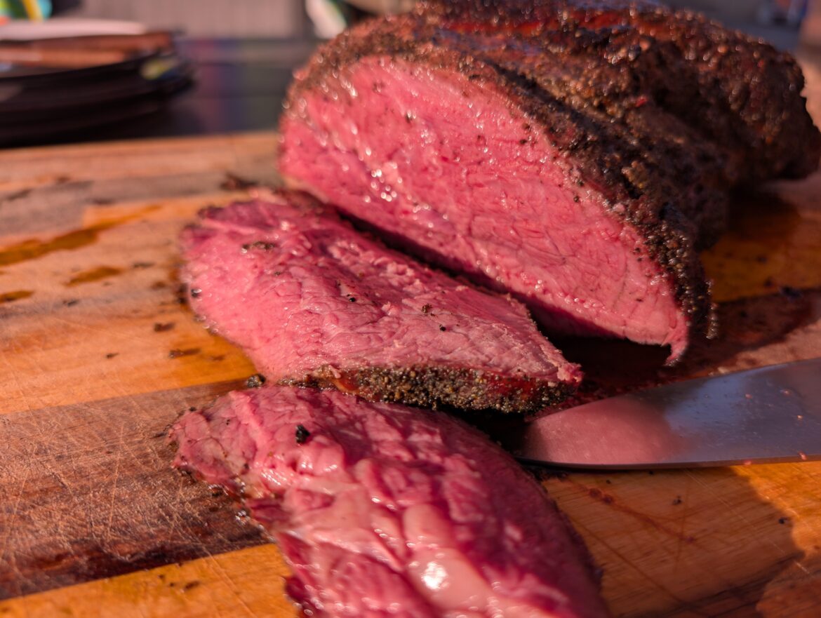 Smoked tri tip