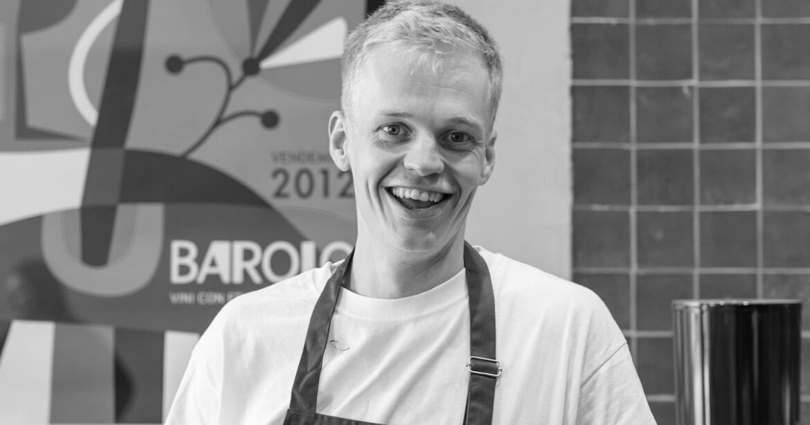 Sommelier James Clark on his wine list at Edinburgh Italian restaurant Sotto