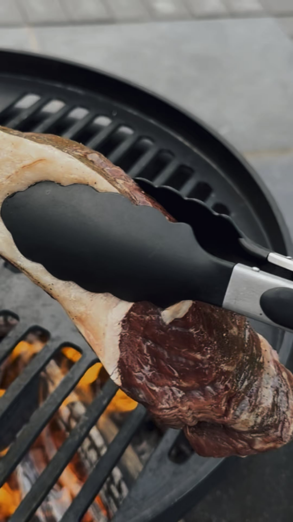 Weekend retreat had a fire pit grill. Had to give it a go!