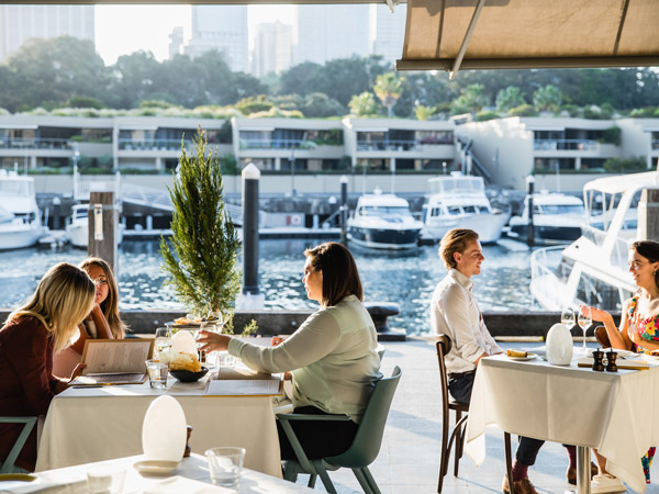 waterfront dining at Otto Ristorante is one of the reasons this is one of the best Italian restaurants in Sydney