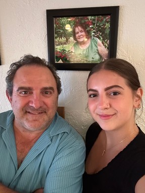 joe and daughter Alexa