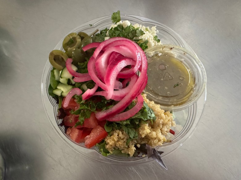 Mediterranean Salad. Photo by Robert Eliason.