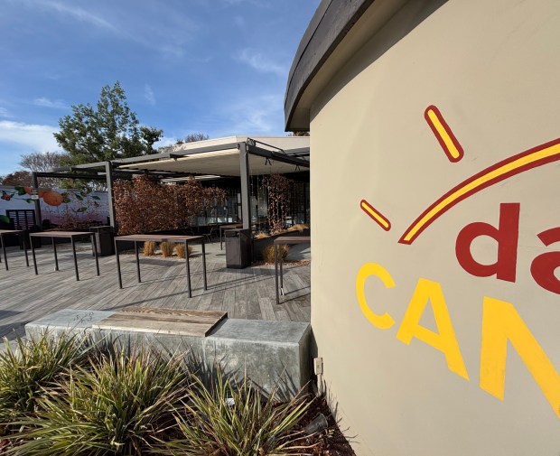 The former Quesadilla Daves & Cantina on Central Avenue in Riverside, seen Thursday, Dec. 26, 2024, is among the Inland Empire eateries that closed in 2024. (Photo by Mark Acosta, The Press-Enterprise/SCNG)