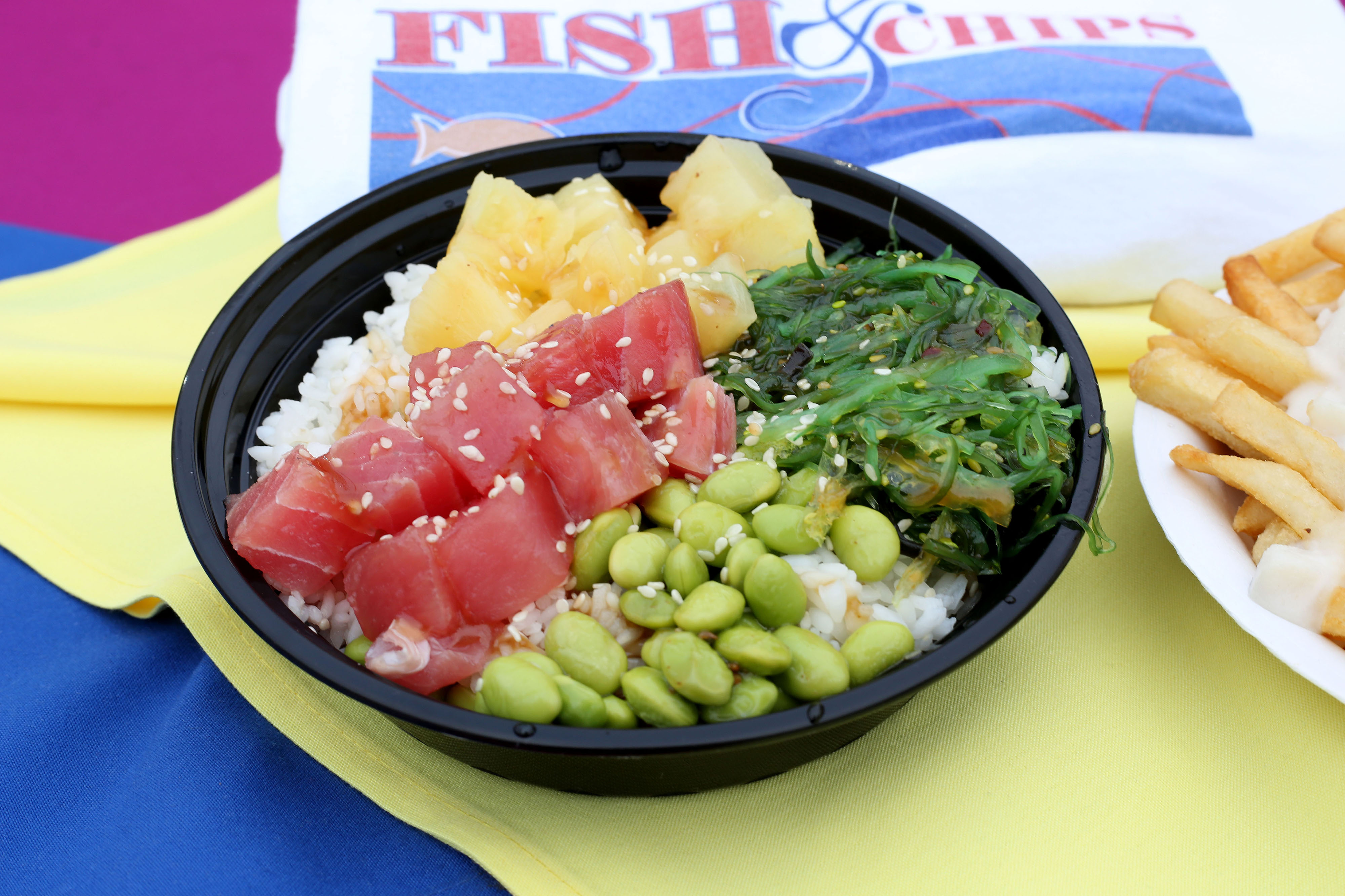 Fish & Chips' Poke Bowl