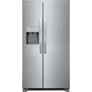 LG 36 in. 26 cu. ft. Standard Depth Side by Side Refrigerator in Stainless Steel