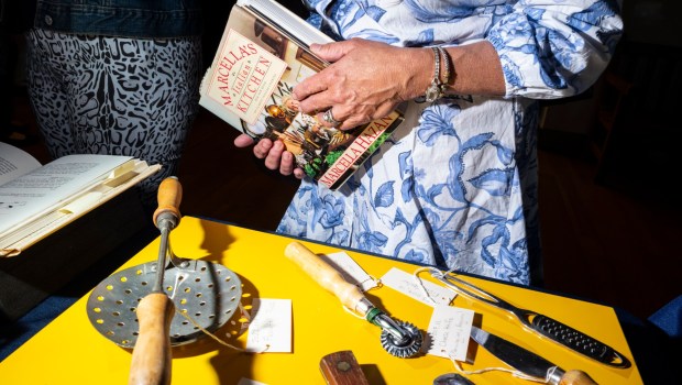 Twenty objects from Hazan's kitchen were also added to the Smithsonian's collection. (Scott Suchman / The New York Times)