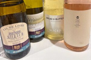 Sainsbury's mid alcohol bottles 