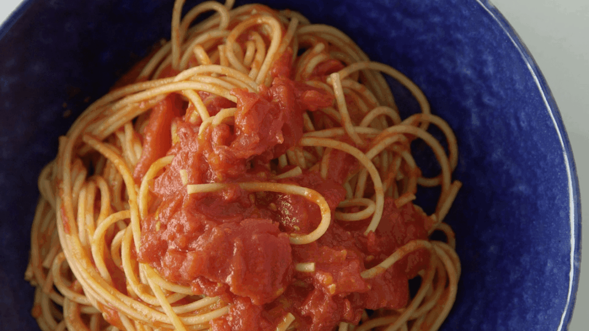 How to Make Marcella Hazan Tomato, Onion, and Butter Pasta Sauce Epicurious