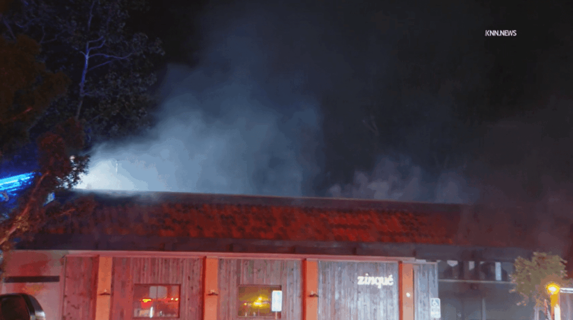 Kitchen fire damages upscale French restaurant in Southern California