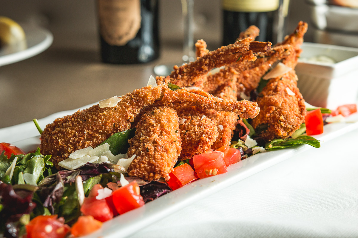 Cuore di Carciofi Fritti at Caffe Torino in the Foothills (Credit: Jackie Tran)
