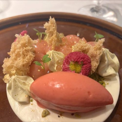 The Summer Awakening dessert.
