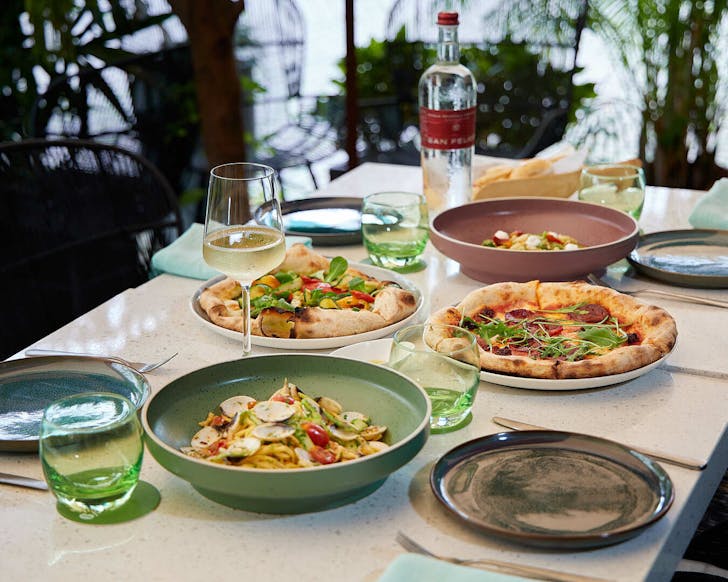 A selection of Italian dishes from Thirty9