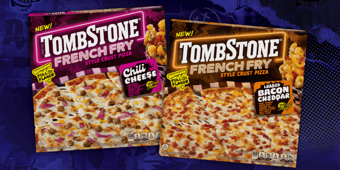 Tombstone is introducing a French Fry Style Crust Pizza