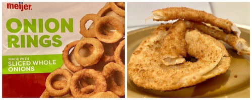 Meijer - Onion Rings, made with sliced whole onions.