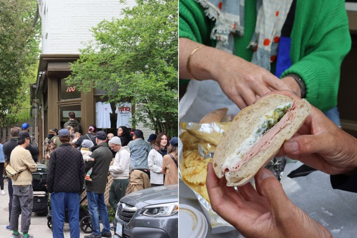 Tutto Panino: Charlotte Day Wilson’s sandwich shop draws big crowd on opening day