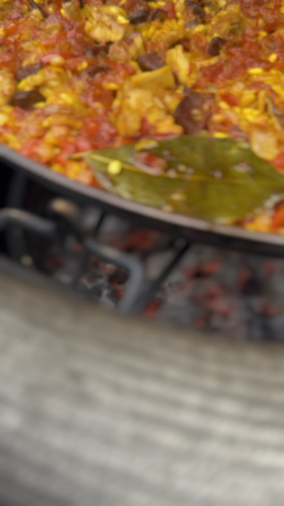 First time making paella First time making paella