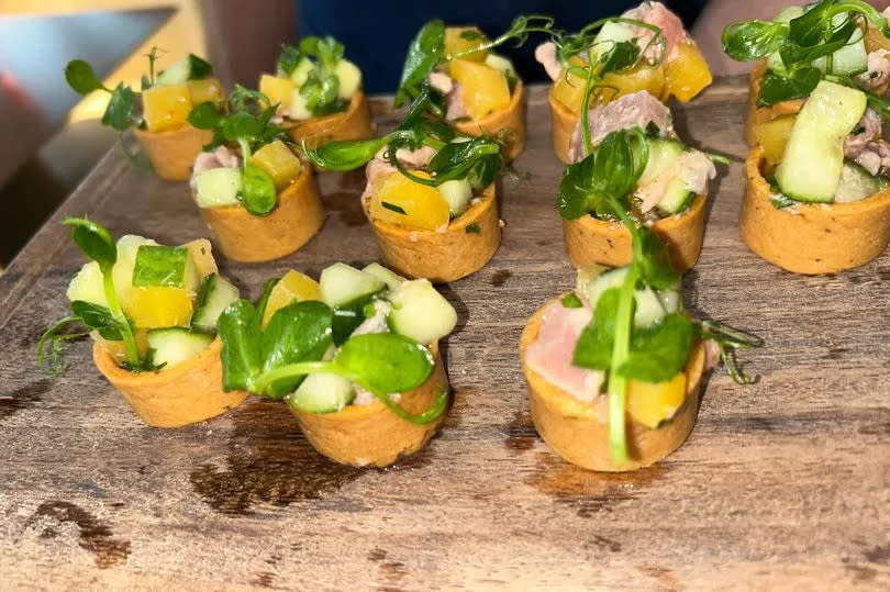 The tuna tartlets were another stand out for me