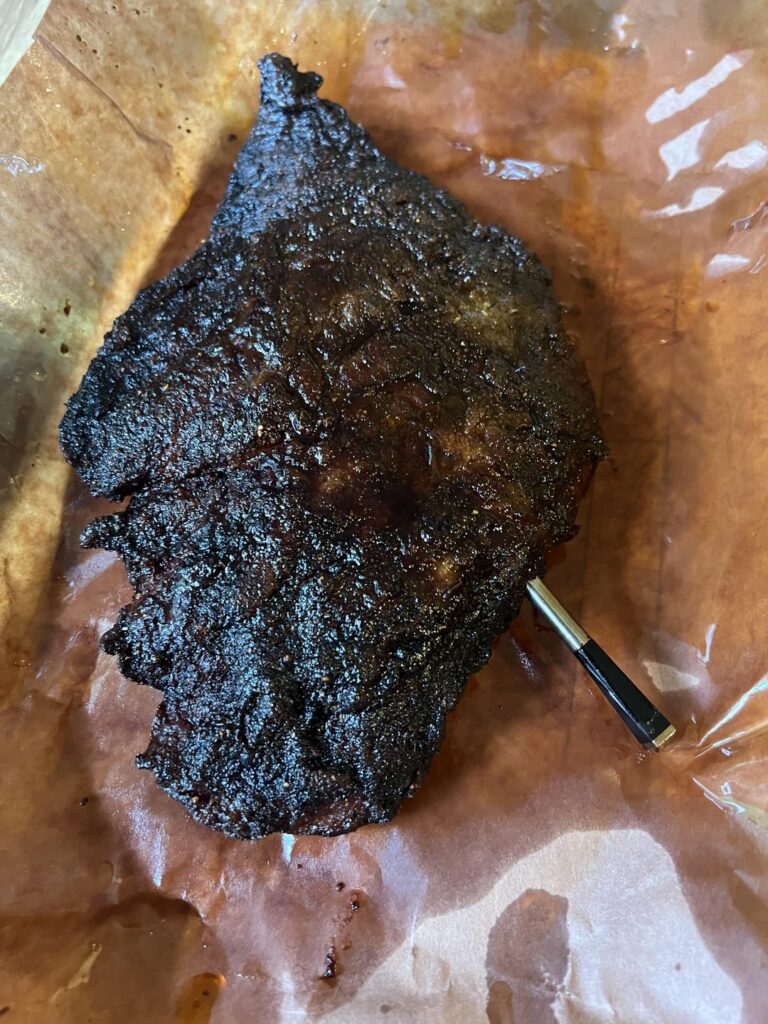 Brisquetta on the Traeger