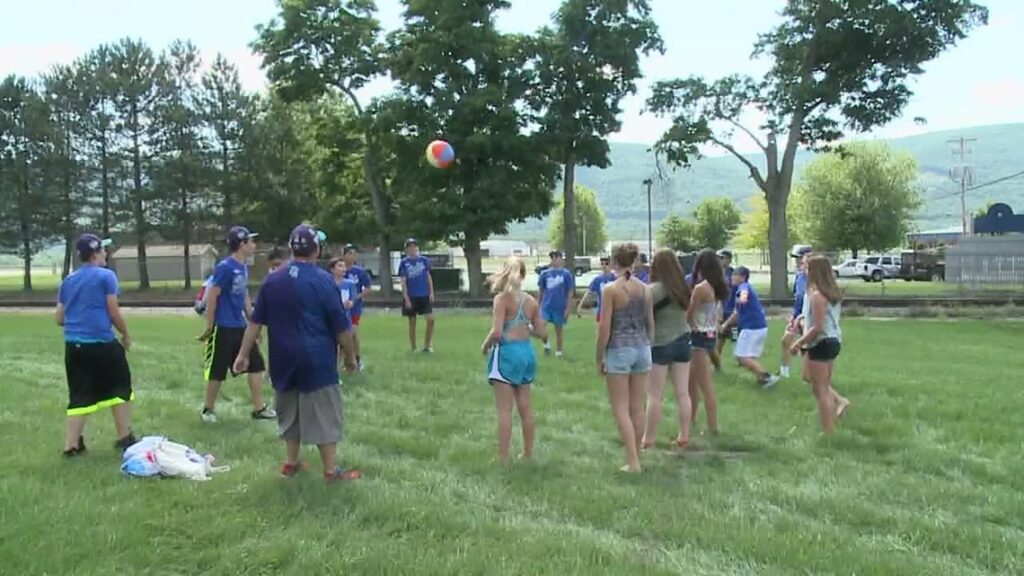 Family Holds Picnic for Italian Little League Team Family Holds Picnic for Italian Little League Team