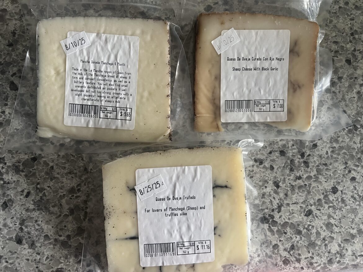 Today’s purchases - Sheeeep 🐑 cheeses!