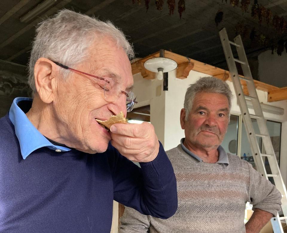 Giacomo Mameli, Sardinian expert and author, says nowadays cheese is 'too perfect' to let the flies in the cracks of the rind