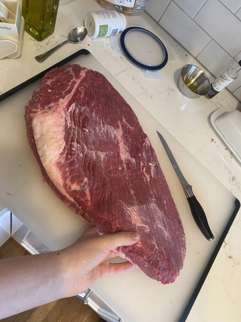 Rate my first brisket trim