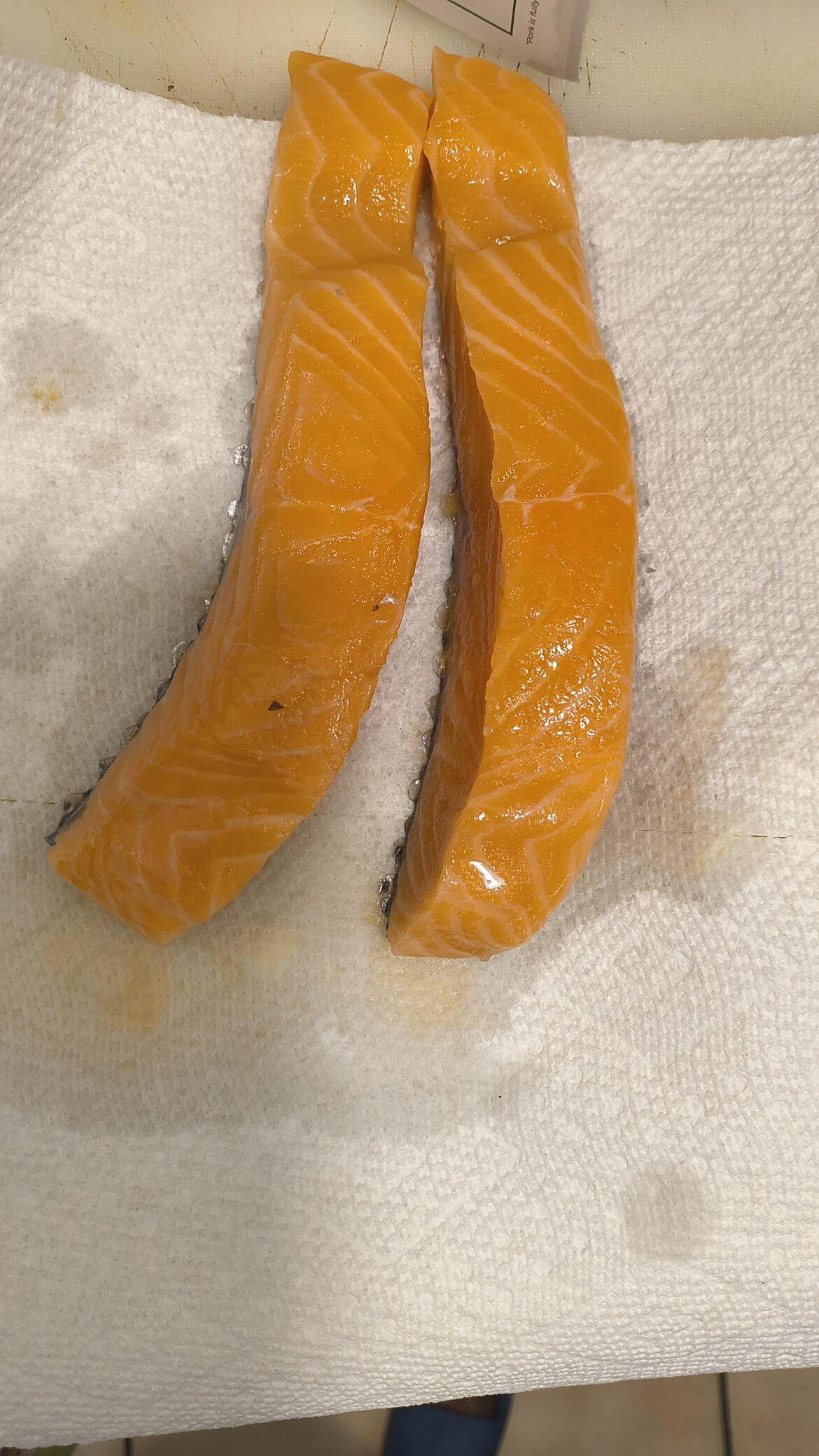 The saddest portion of salmon