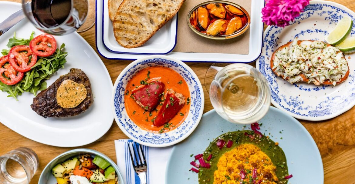 A New Mediterranean Cafe and Grocer Brings Neighborhood Vibes to Bissonnet Street