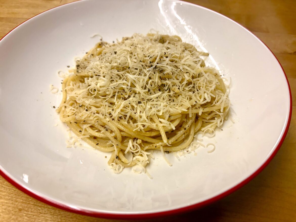 Cacio e pepe - roast me.