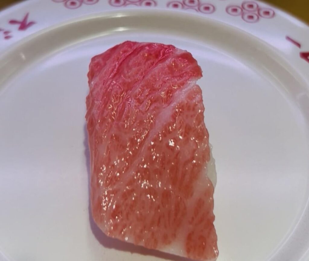 Sushiro 150yen ~1$ bluefin Otoro