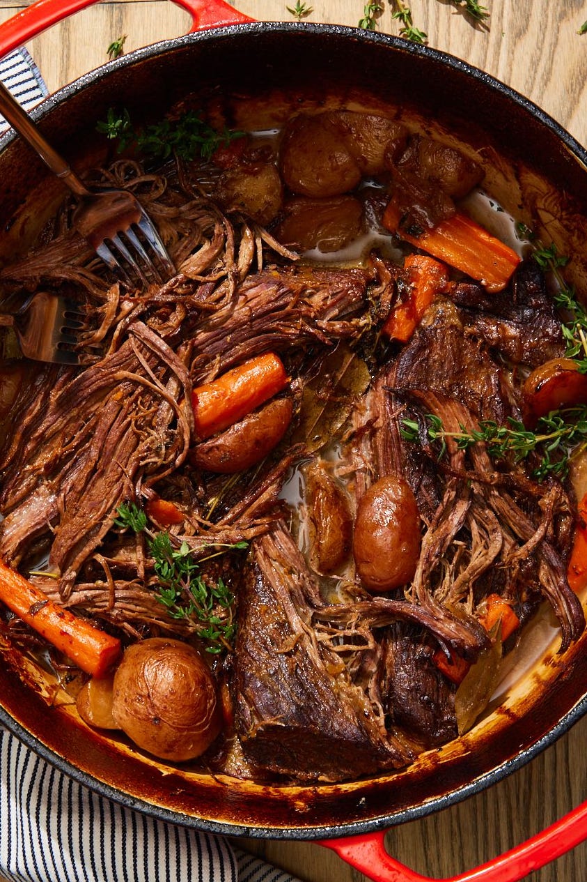 apple cider braised brisket