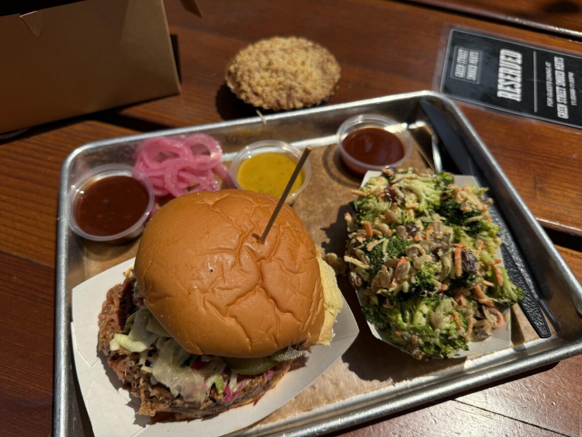 Green Street Smoked Meats + Bad Butter banana bread