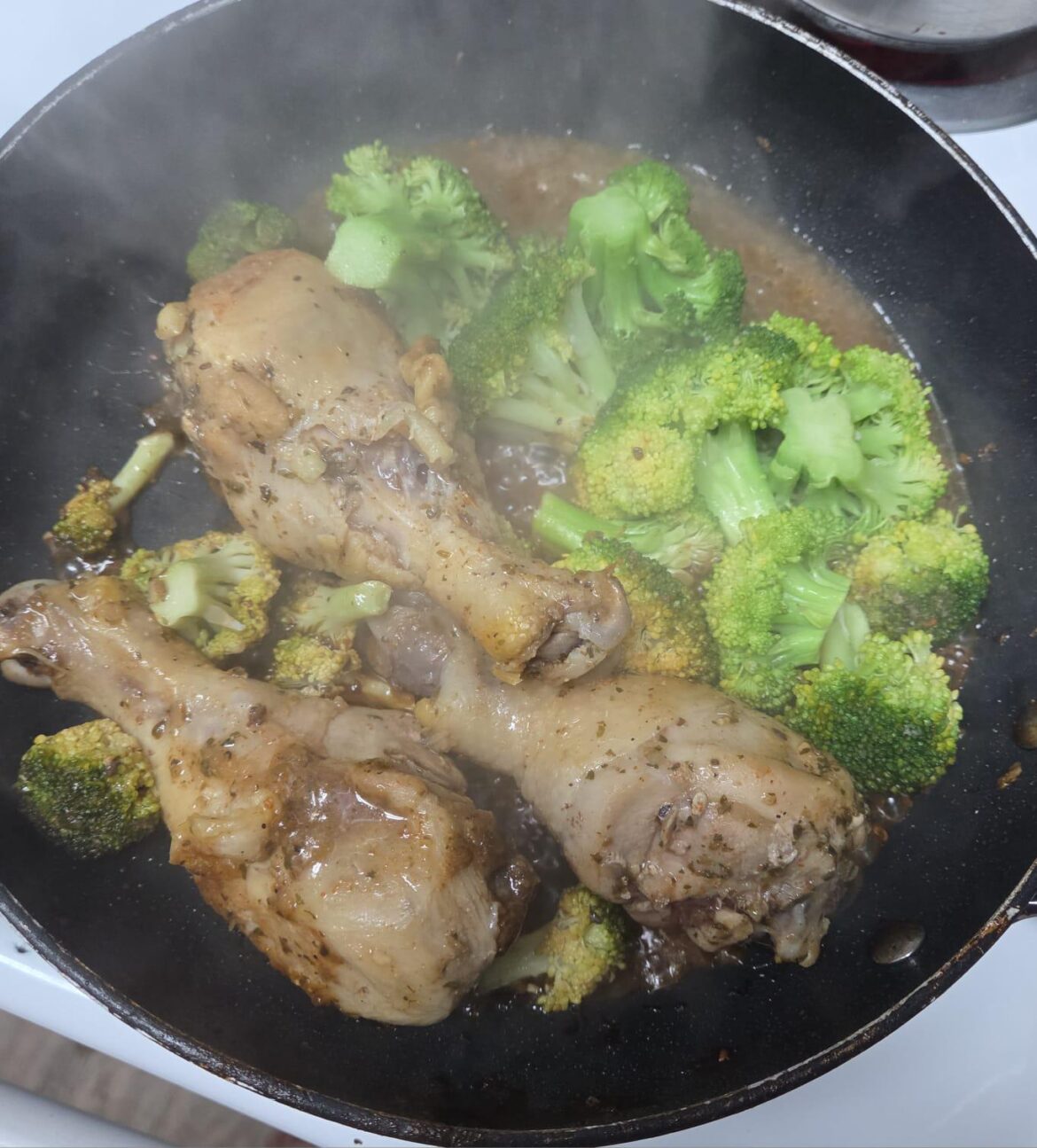 $4.82, one pot, and a cracked plate. Still slapped.