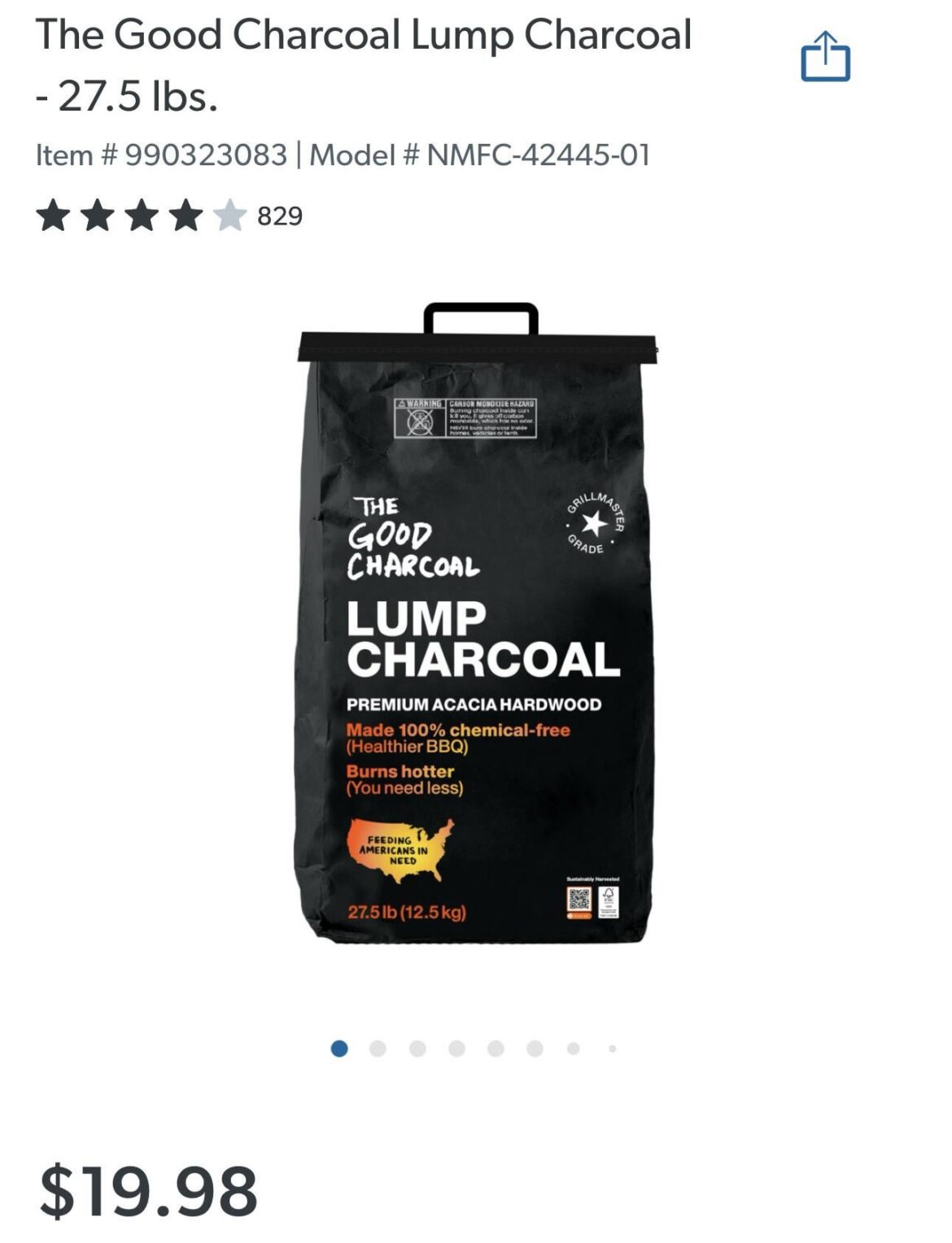 Deal alert on charcoal - Ohio