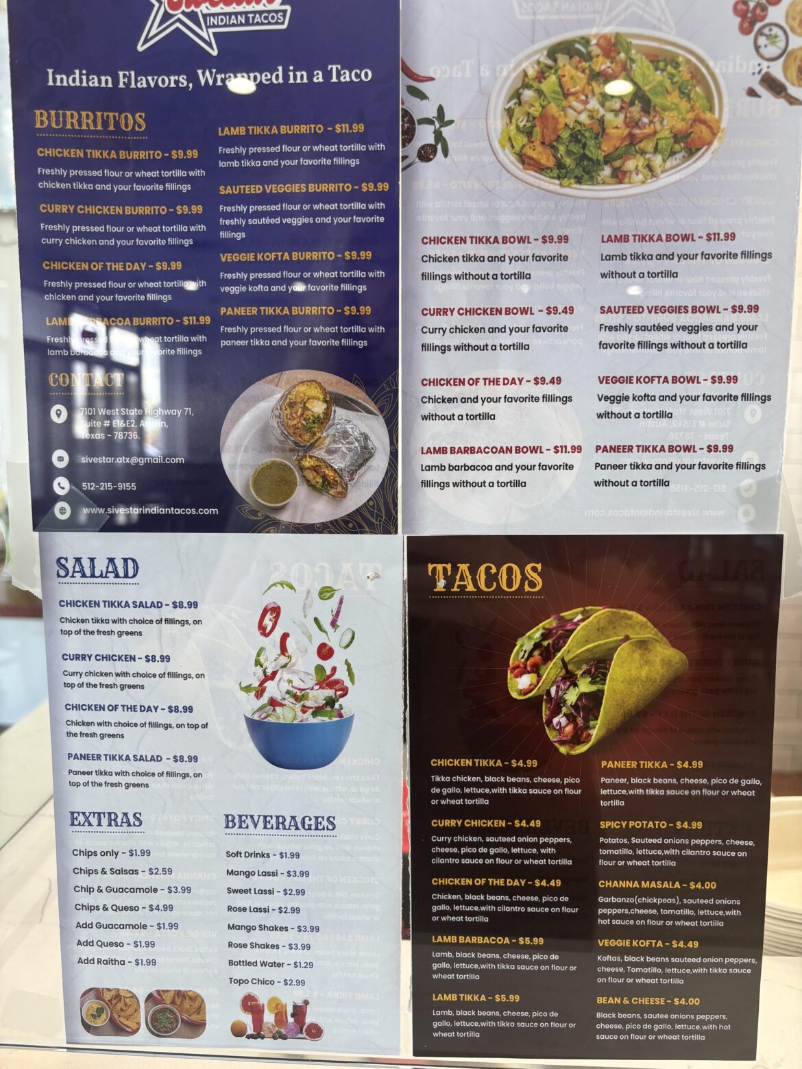 Sivestar Indian Tacos